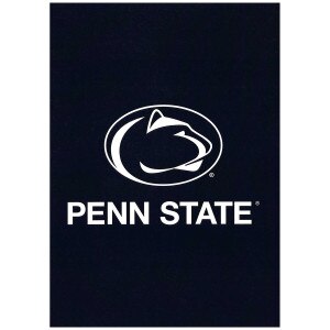 Thank You card navy Penn State under Athletic Logo